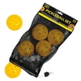 thumbnail image 1 of 3" diam. Bright Yellow Plastic Wiffle Ball Pickleball Set - 6 Pc., 1 of 1