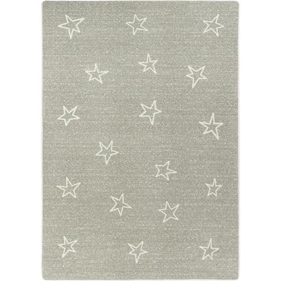 3 ft. 10 in. x 5 ft. 4 in. Shine on Area Rug, Linen