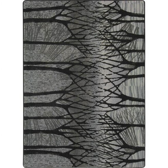 3 ft. 10 in. x 5 ft. 4 in. Woodland Way Area Rug Fog