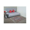 thumbnail image 1 of 3 ft. 11 in. x 5 ft. 10 in. Machine Woven Crossweave Polyester Oriental Rectangle Area Rug, Multi Color, 1 of 1
