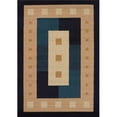 thumbnail image 1 of 3 ft. 11 in. x 5 ft. 3 in. Manhattan Time Square Accent Rug, Burgundy, 1 of 1