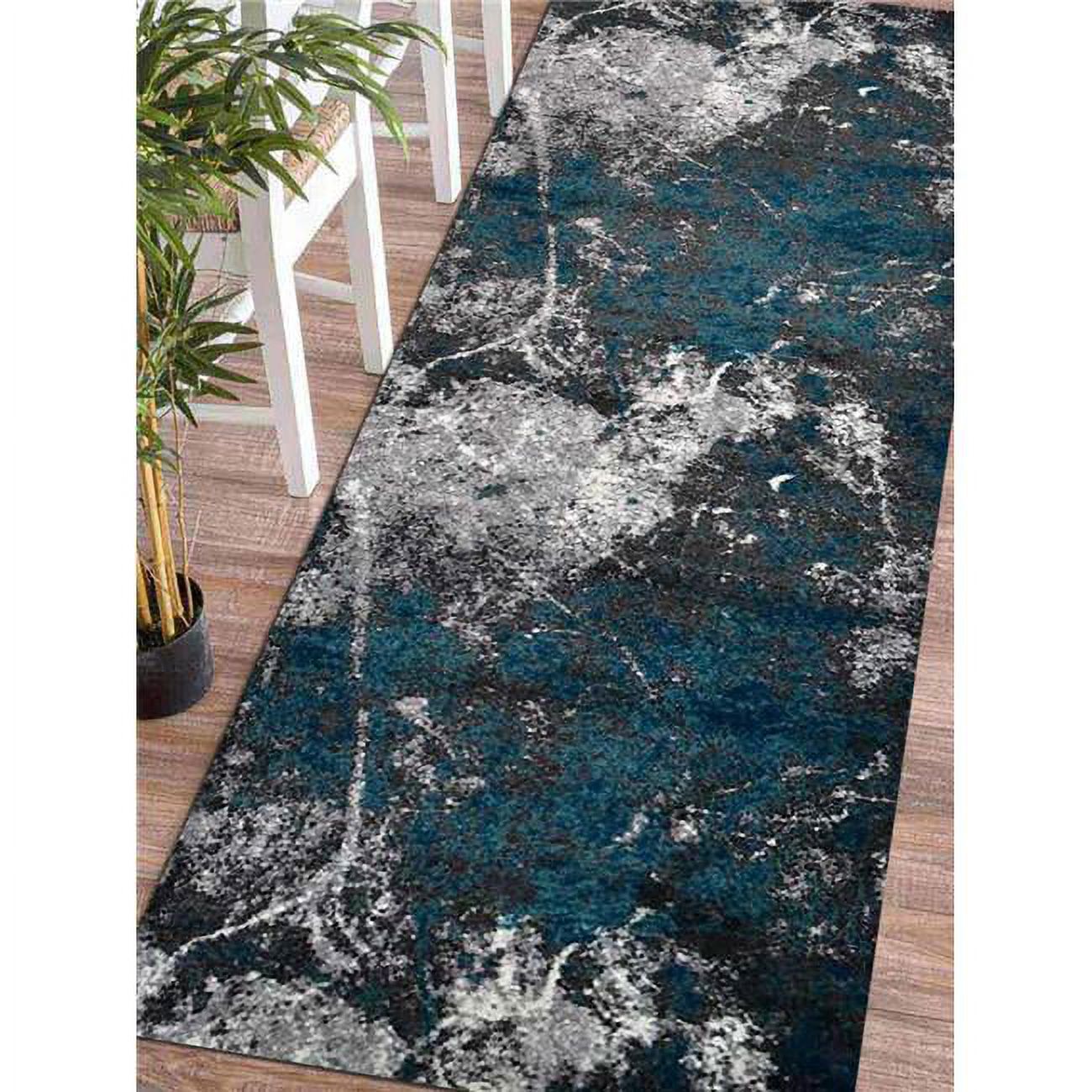 3 ft. 2 in. x 10 ft. Machine Woven Heatset Polypropylene Contemporary ...