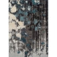thumbnail image 1 of 3 ft. 3 in. x 5 ft. 3 in. Modern Greys Teal Area Rug, 1 of 1