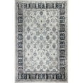 thumbnail image 1 of 3 ft. 6 in. x 5 ft. 6 in. Bradford Collection Transitional Polyester Power Loom Area Rug - Ivy & Charcoal, 1 of 1