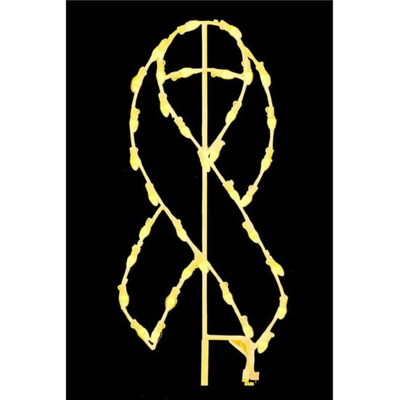 3 ft. Awareness Ribbons, Yellow
