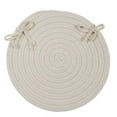 thumbnail image 1 of 3 ft. Boca Raton Round Rug, White, 1 of 1