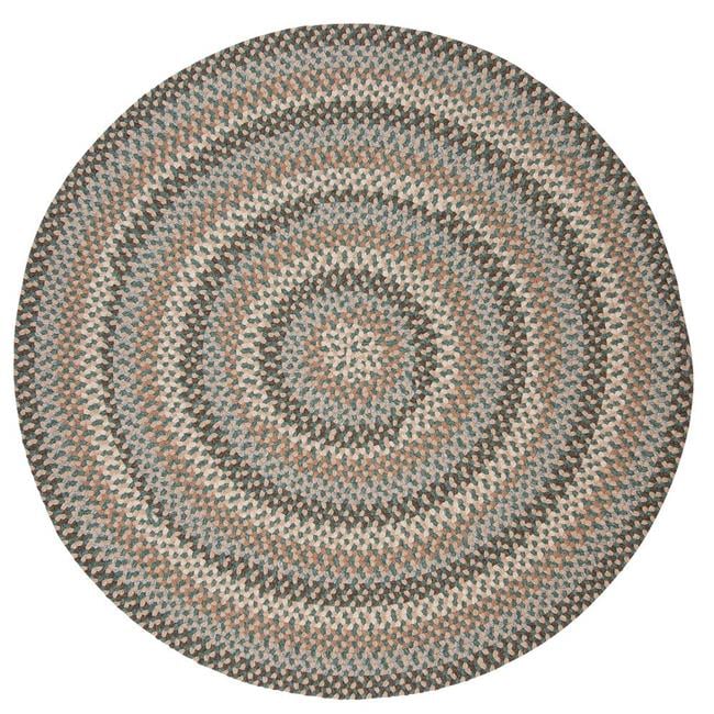 3 ft. Boston Common Round Rug, Driftwood Teal - Walmart.com
