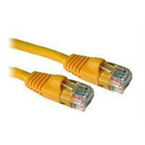 3 ft CAT5e Snagless Patch Cable Yellow