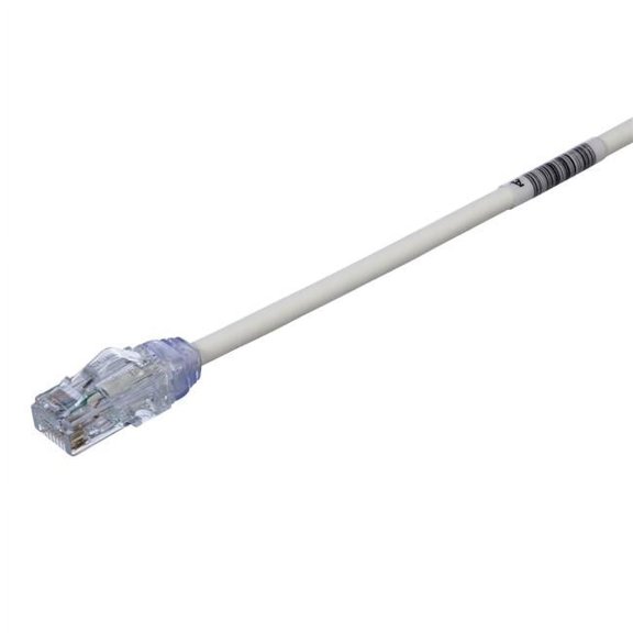 3 ft. Cat6A 28AWG UTP Patch Cord, White