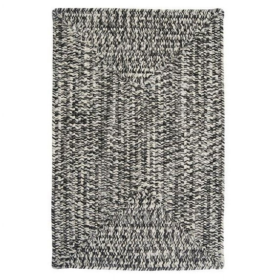 3 ft. Catalina Square Rug, Blacktop