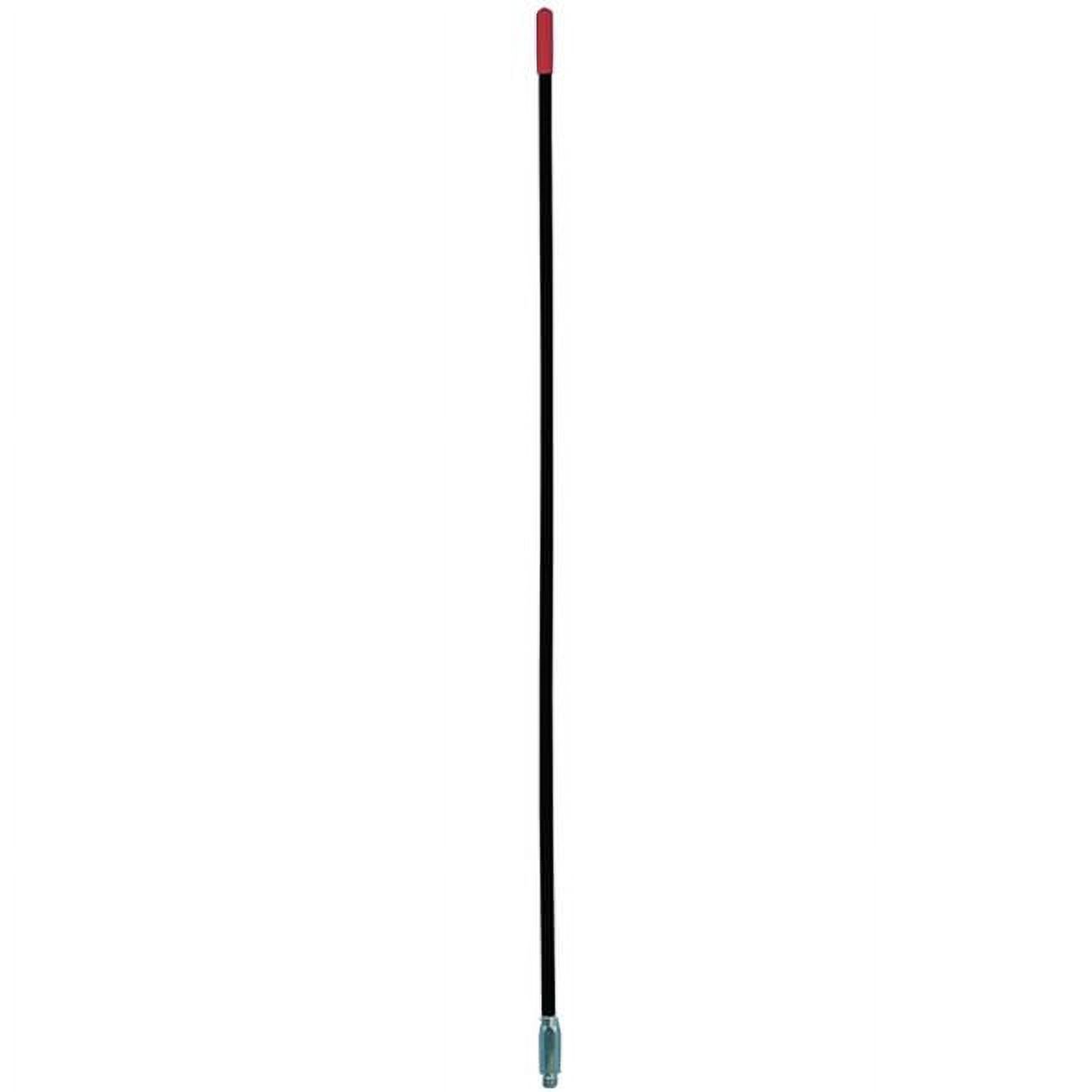 3 ft. Fiberglass CB Antenna with 0.38 x 24 in. Threads Black