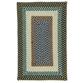 thumbnail image 1 of 3 ft. Montego Square Braided-Texture Rug, Bright Brown, 1 of 1