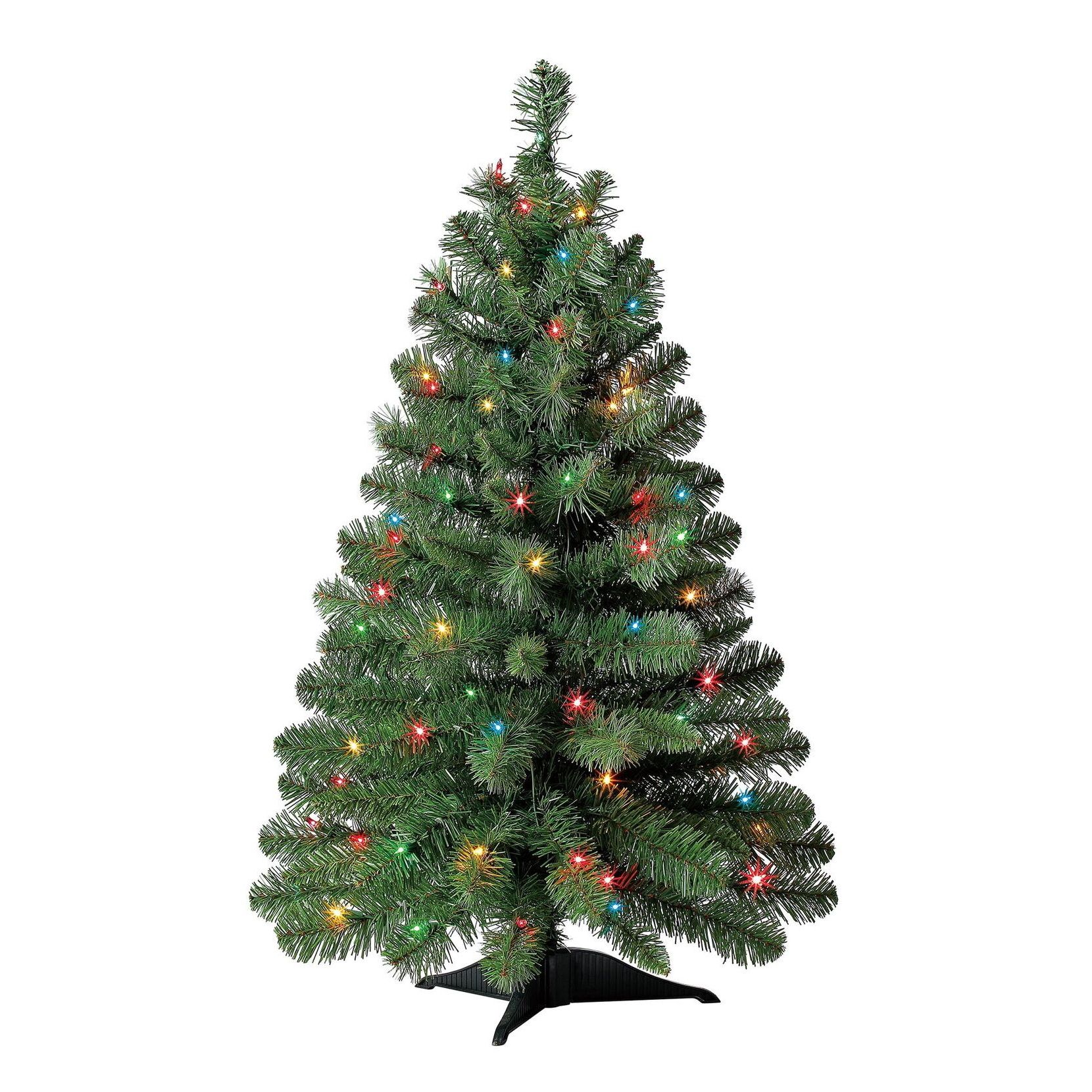3 ft PreLit Winston Pine Artificial Christmas Tree