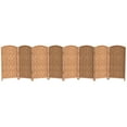 thumbnail image 1 of Red Lantern 3 ft. Short Diamond Weave Fiber Folding Screen - Natural - 8 Panel, 1 of 7