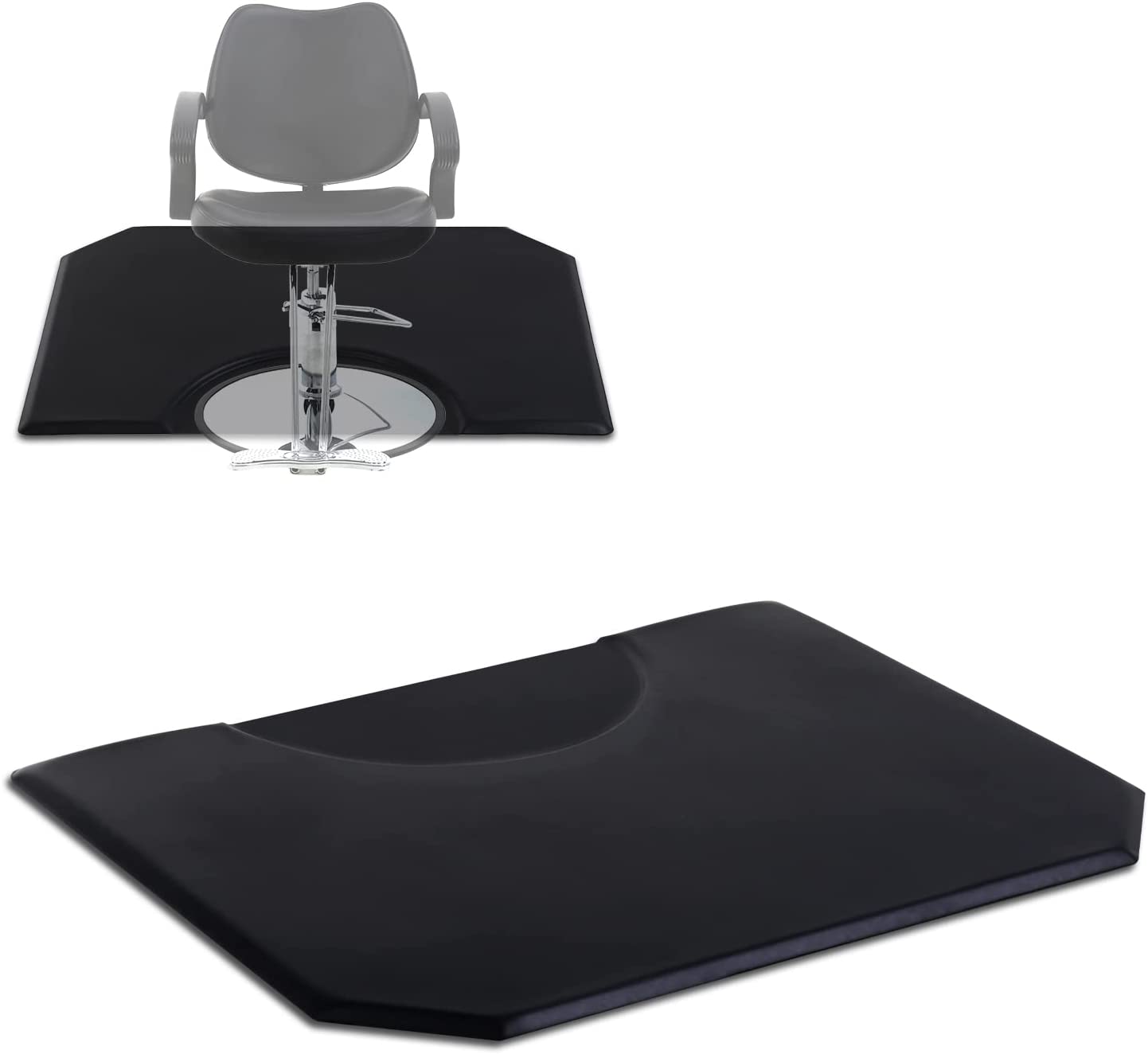 3 ft. x 4 ft. Thick Salon Chair Mat Barber Chair Mat for Hair Stylist