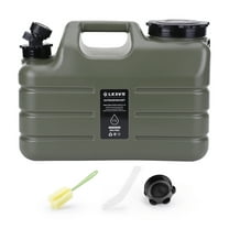 3 gal Camping Water Tank with Spigot, Portable Jug with Handle, Large Capacity Water Bucket Container for Emergency
