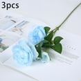 thumbnail image 1 of 3 heads Peony Rose Diy Wedding Home Wall Party Office Hotel Decor Artificial, 1 of 8