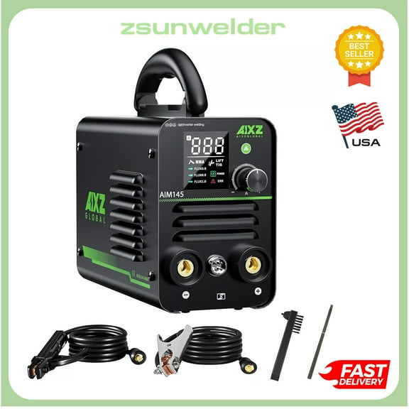 3 in 1 145Amp Stick Welder MMA/Spool Gun/LIFT TIG 110V ARC Welding Machine Mini