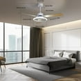 thumbnail image 1 of 3 in 1 20W Ceiling Fans with Light, Remote Control Adjustable Light 52" Blades, 1 of 12