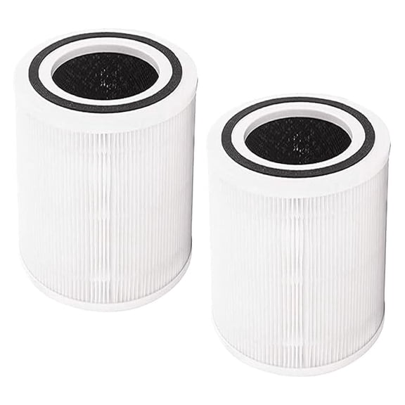 3-in-1 400S HEPA Activated Carbon Filter Replacement For | Compatible with 400S-RF | Remove Smoke, Dust, VOCs Chemical | 2 Pack