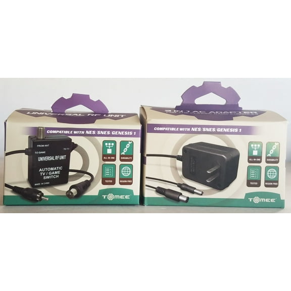 3 in 1 AC and RF Adapter for NES / SNES / Genesis 1