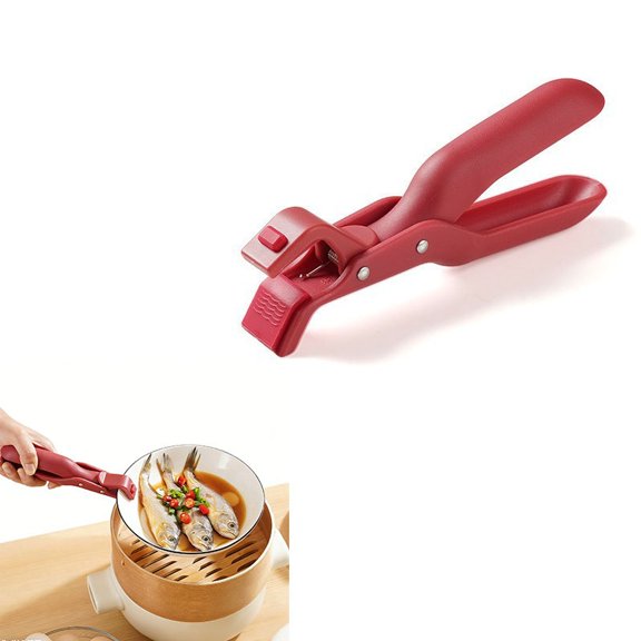 3-in-1 Anti Scald Clip,Kitchen Multifunctional Anti Scald Bowl Clip,Multifunctional Hot Plate Clip,Silicone Anti Slip,Used For Storing Bowls,Pots,And Plates In Kitchen Utensils.