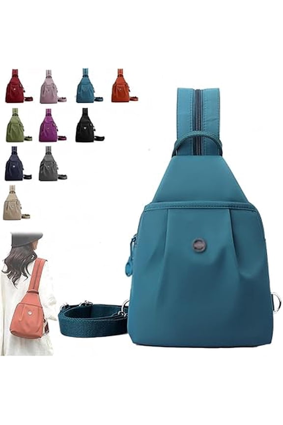 3 in 1 Anti-Theft Travel Tote Bag, 2026 New Lightweight Waterproof 2-Way Commuter Bag, Large Capacity Crossbody Bags(Blue)