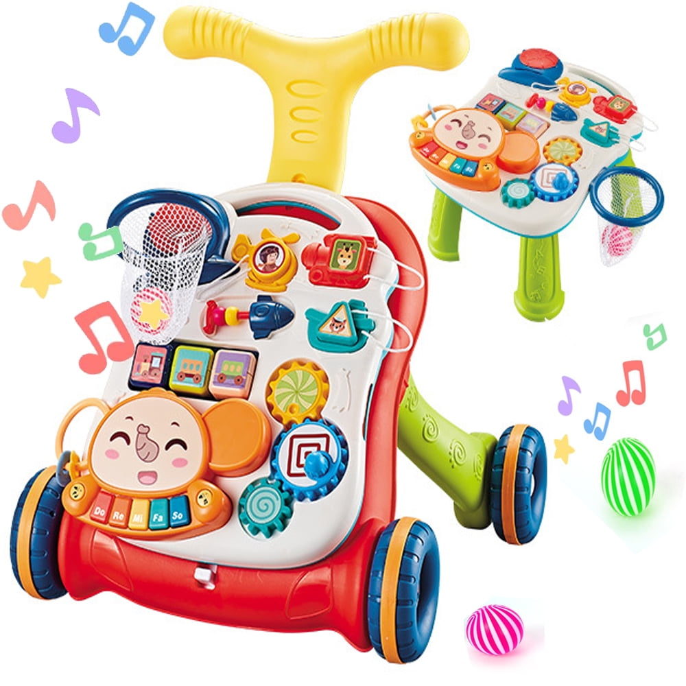 3 in 1 Baby Walker and Activity Center for Baby Girl,Toddler, Learning