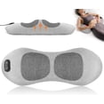 thumbnail image 1 of 3 in 1 Back Massager, Lower Back Massager - Massager with Heat,Vibration,Traction Lumbar Support Pillow for Lower Back Pain Relief, 1 of 8