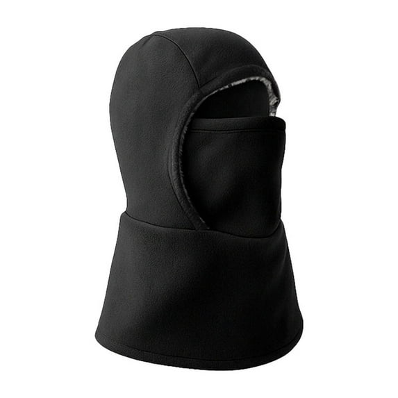 3-in-1 Balaclava Ski Mask, Winter Face Mask with Neck Gaiter, Windproof Thermal Hood, Cold Weather Face Cover, Skiing Snowboarding Mask, Cycling Outdoor Sports Mask - Black