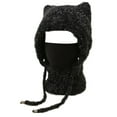 thumbnail image 1 of 3 in 1 Beanie Hat With Scarf And Mask Soft Beanies Hats Men Fall Fashion Must Have Face Mask Neck Warmer Women's Hats & Caps Black, 1 of 9