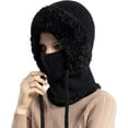 thumbnail image 1 of 3 in 1 Beanie Hat with Scarf and Mask for Men & Women, All-in-One Fleece Lined Winter Hat for Daily Use, Skiing and Outdoor Activities, 1 of 7