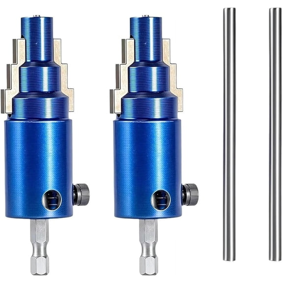 3-in-1 Broken Pipe Extractor Tool, Heavy Duty Manual Electric Drill Valve Removal Set for 1/2" 3/4" 1" Internal Pipes, 2 Sets (k)