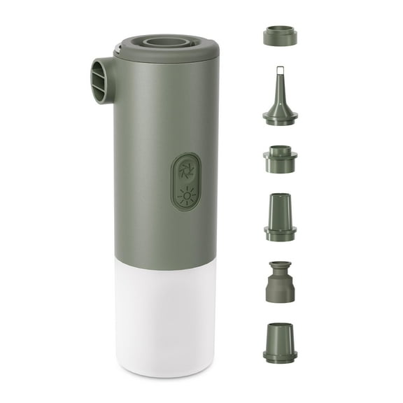 3-in-1 Camping Lantern & Flashlight & Air Pump, Outdoor Emergency Light, Type-C Charge, Adjustable Brightness, IPX7 Waterproof, Camping Accessories for Camping, Hiking, Travel, Emergency Lighting