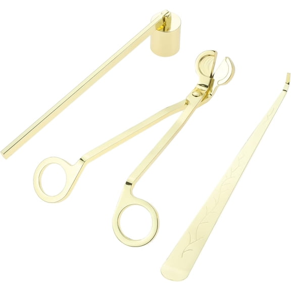 3 in 1 Candle Tool Kit, Wick Trimmer Snuffer Wick Dipper