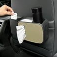 thumbnail image 1 of 3-in-1 Car Hanging Trash Can Tissue Box - Umbrella Storage Waterproof Organizer, Universal Fit for Front Rear Seat Auto Interior Garbage Bin, 1 of 7