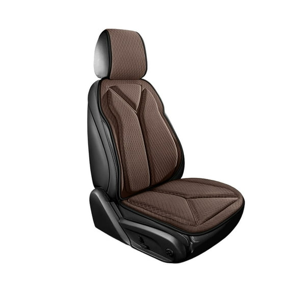 3-in-1 Car Seat Cushion Set with Headrest, Cooling 3D Mesh Pad for All Vehicles, Ergonomic Support (25.6×17.7×17.7in)