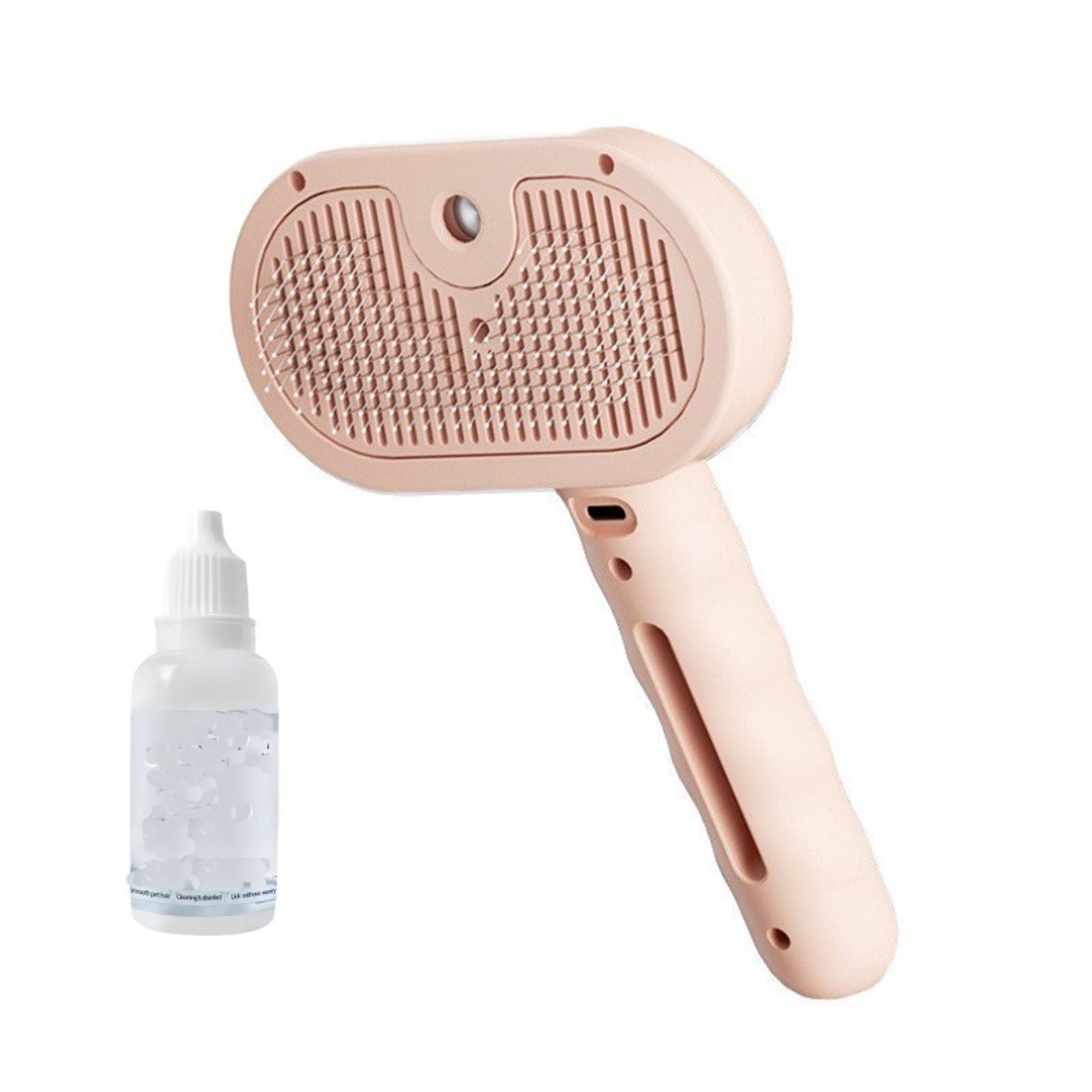 View of 3-in-1 Cat Steam Brush & Pet Grooming Kit - 2025 New Water Spray Hair ...