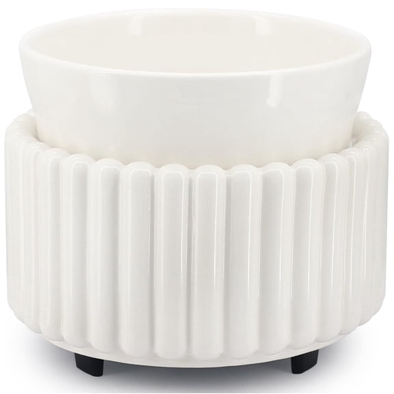 3-in-1 Ceramic Candle Melter, Scented Candle Melter, Electric Scented Candle Burner, Suitable for Home, Office, Bedroom, Gifts and Decorations