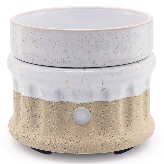 3-in-1 Ceramic Candle Melter, Scented Candle Melter, Electric Scented Candle Burner, Suitable for Home, Office, Bedroom, Gifts and Decorations