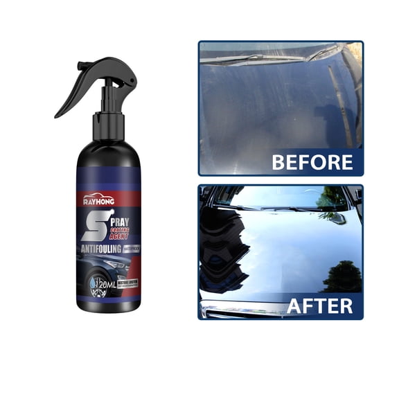 3 in 1 Ceramic Car Coating Spray, 3 in 1 High Protection Quick Car Coating Spray, Plastic Parts Refurbish Agent, Fast-Acting Coating Spray