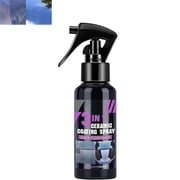 3-in-1 Ceramic Coating Spray for Cars   Waterless Shine Enhancer, Scratch Repair & Polish Wax Formula for Auto Detailing, Triple-Action Ceramic Protection