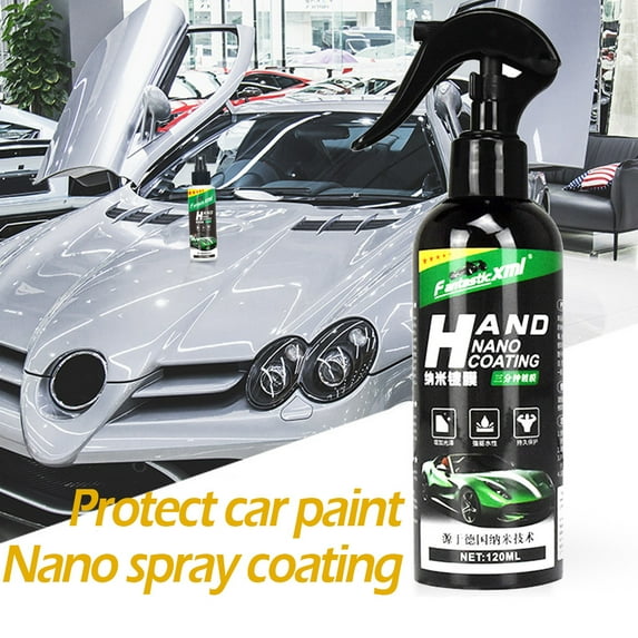3 in 1 Ceramic Wax Liquid Ceramic Spray Coating Coat Quick-Coating Auto Spray Wax 100ML