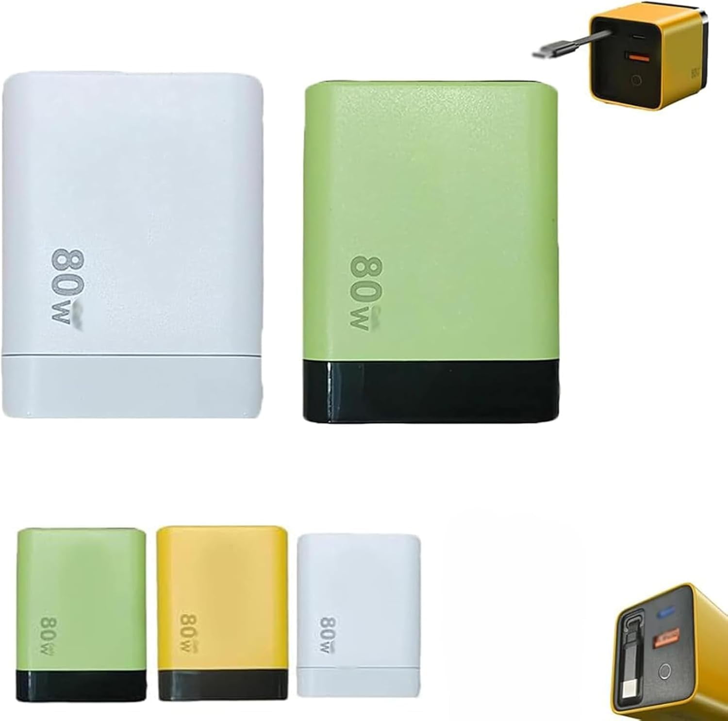 3 in 1 Charger Retractable 80w Max Fast, 3 in 1 Charger Retractable ...