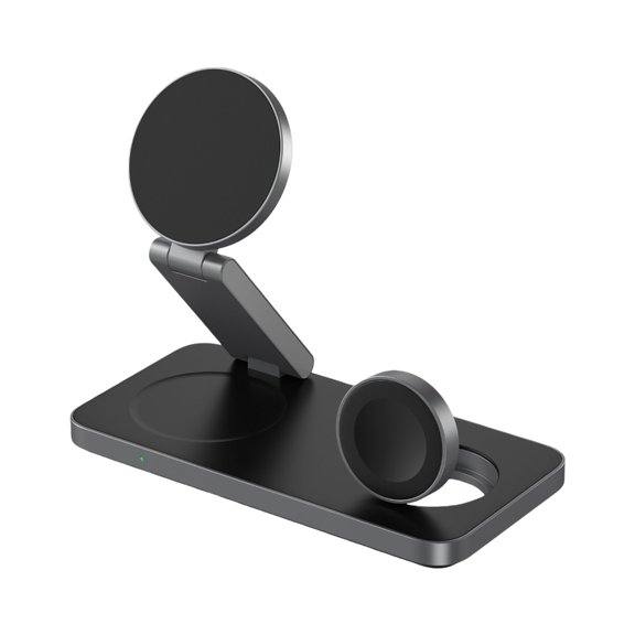 3 in 1 Charging Station 15W Wireless Chargers Stand Phone Holder ,Multiple Devices Magnetic Charging Dock