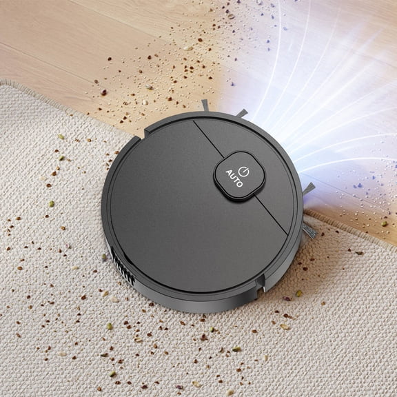3-in-1 Cleaning Robot - Rechargeable Mopping & Sweeping Robot with Premium Plastic Build (1-Pc)