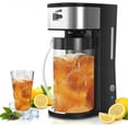 thumbnail image 1 of 3-in-1 Coffee and Tea Machine Brewing System with 2.5 Quart Pitcher, Iced Tea Maker and Iced Coffee Maker, Strength Selector, Perfect For Tea, Coffee, Lattes, Lemonade, 1 of 7
