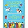 thumbnail image 1 of 3 in 1 Coloring Book: Coloring Animals, Tracing Alphabets, Reading, (Paperback), 1 of 1