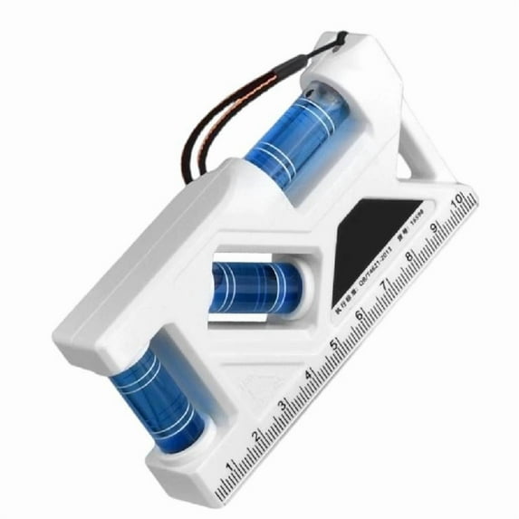 3 in 1 Compact Household Magnetic Level Gauge with High Strength Magnets Angle Finder Leveling Aligner Woodworking Tool