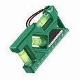 thumbnail image 1 of 3 in 1 Compact Household Magnetic Level Gauge with High Strength Magnets Angle Finder Leveling Aligner Woodworking Tool, 1 of 17